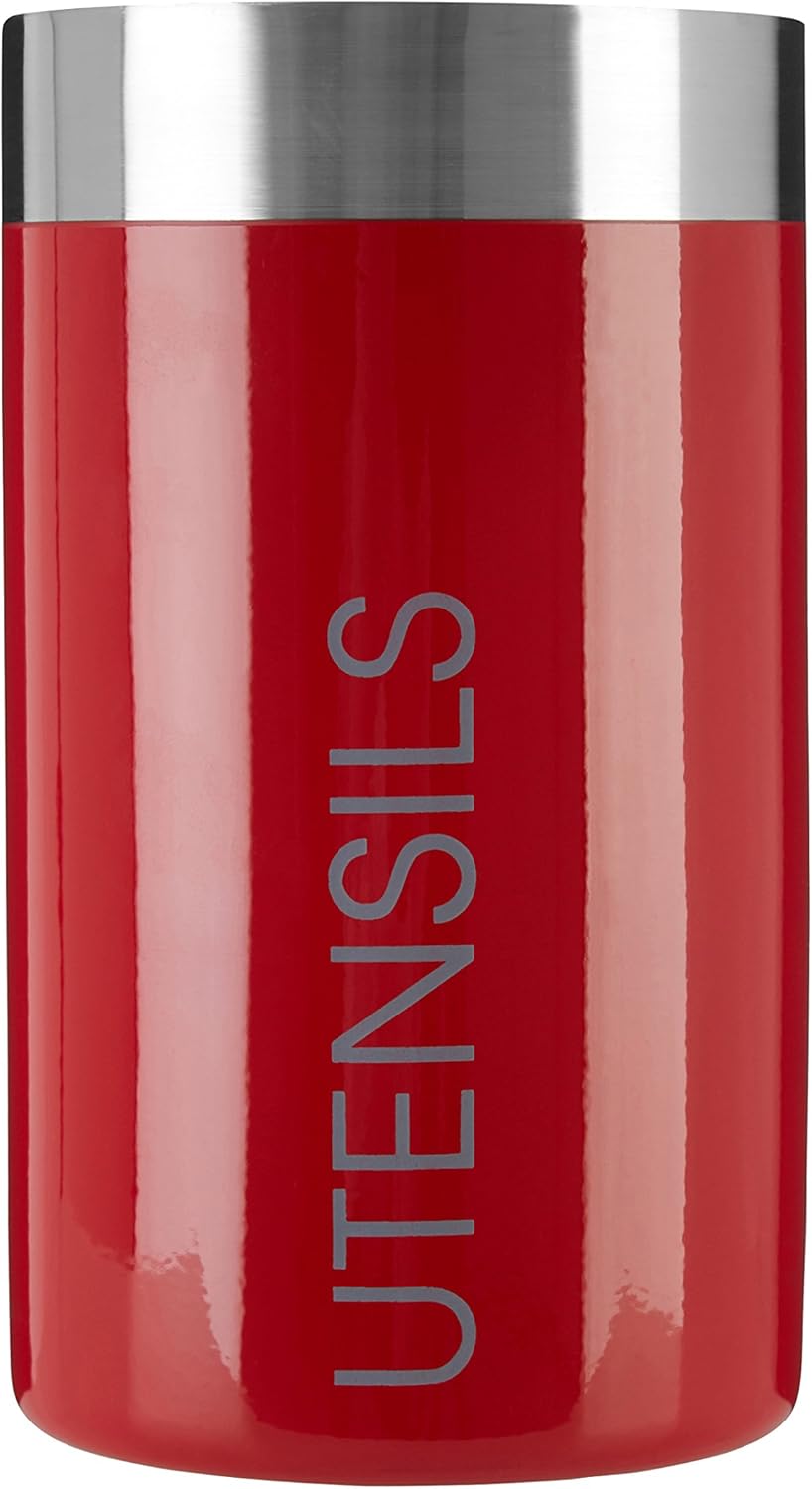 Premier Housewares Red Utensil Holder