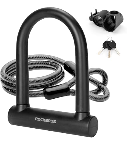 Bike Lock With Key Mster Lock Bike Chin Lock, Key, 90 Cm Chin