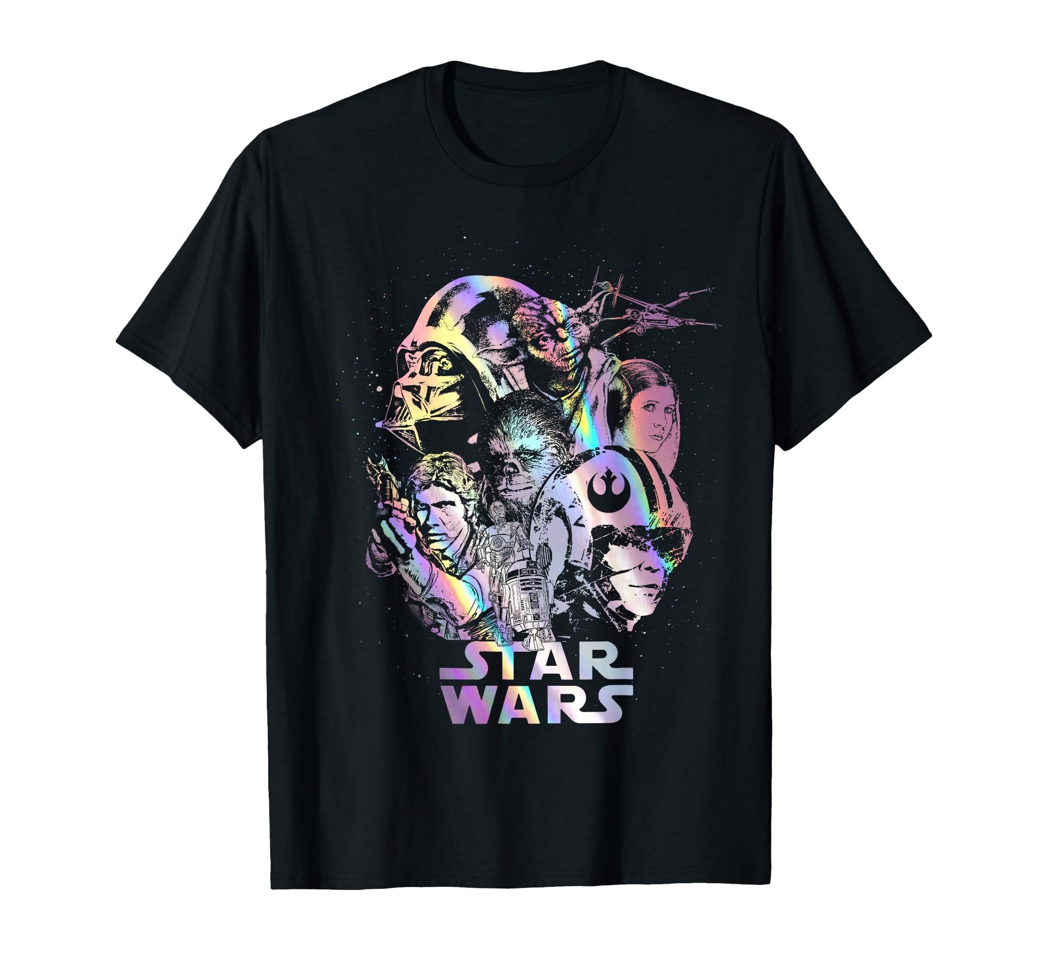 Star Wars Rebel Heroes Darth Vader Glimmer T-Shirt