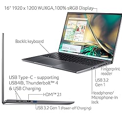 Acer Swift X Intel Evo Thin & Light Creator Laptop