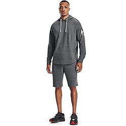 Under Armour Mens Rival Terry Shorts , Pitch Gray