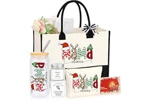 JSENGIFT Mom Gifts for Christmas, Christmas Ideas Gifts for Mom from Daughter Son, Mom Christmas Unique Gifts Basket Set of 5