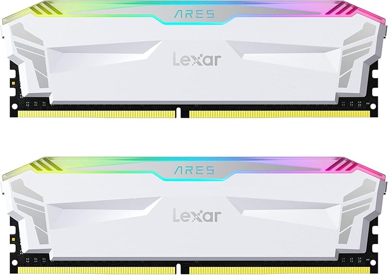 Lexar ARES RGB DDR4 16GB (2x8GB) 4000MHz CL18-22-22-42 Desktop Memory
