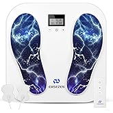 EaseZen Foot Massager for Neuropathy, Rechargeable TENS EMS Foot Stimulator with 10 Modes 20 Intensities, Feet Circulation Stimulator for Neuropathy, Plantar Fasciitis, Gifts for Mom Dad