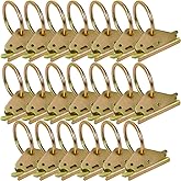 Heavy Duty E Track O Rings Tie Down Anchors E-Track Tie-Down Rail System Accessories(20 Pack)