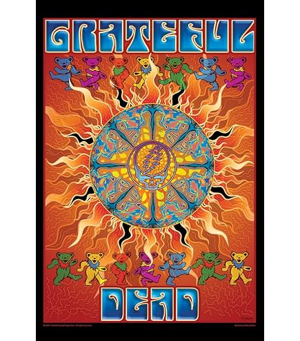 Amazon.com: Grateful Dead - Bertha UFO Wall Poster, 22.4L