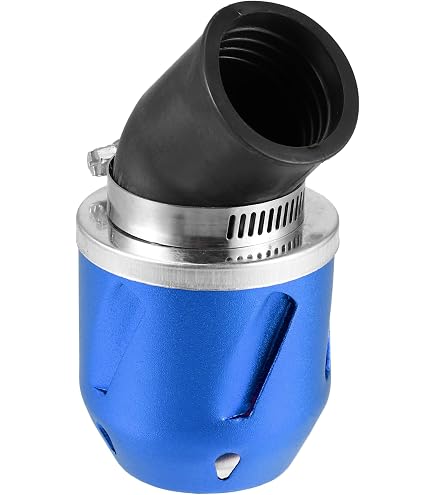 ABSOPRO Luftfilter-Set (2 Stück) – Gerade 38mm/1.5", Blau/schwarz, Für 110-125ccm Motorräder & ATVs