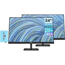 Amazon.com: HP V24v G5, 23.8-inch, Full HD (1920 x 1080) FHD ...