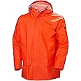 Helly-Hansen Workwear Mandal Adjustable Waterproof Jackets for Men - Heavy Duty Comfortable PVC-Coated Protective Rain Coat