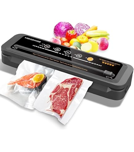 Amazon.com: 食品真空封口機,Olayks 食品真空封口機,強力吸食封口機