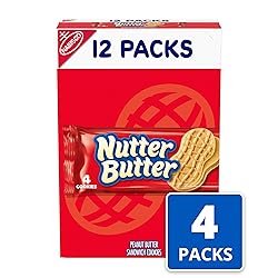 Nutter Butter Peanut Butter Sandwich Cookies, 4