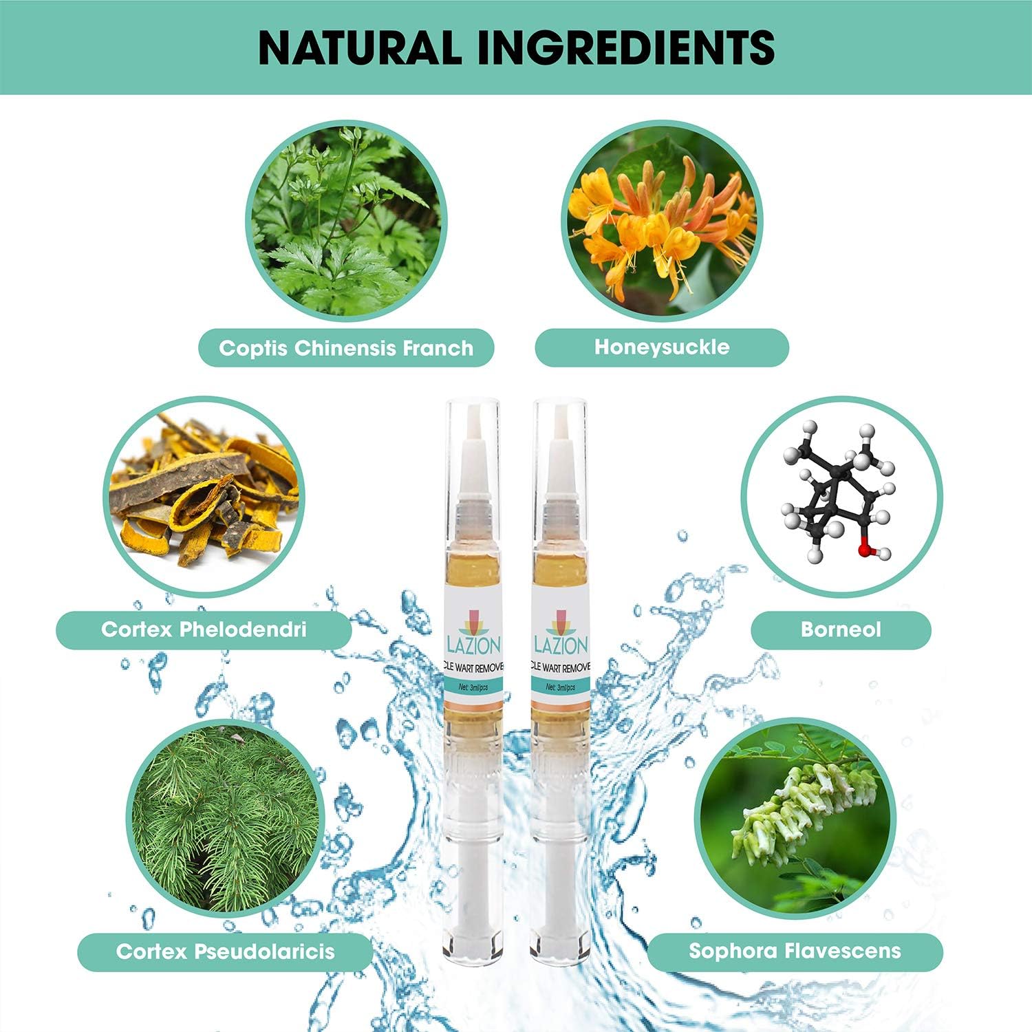 BUMAPO Wart Remover Maximum Strength Verruca Removal Natural and