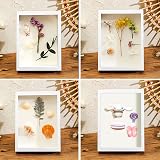 sunmeg 3D Shadow Box 8x10 Wooden Deep Frame with Glass DIY Letters Includes view 7