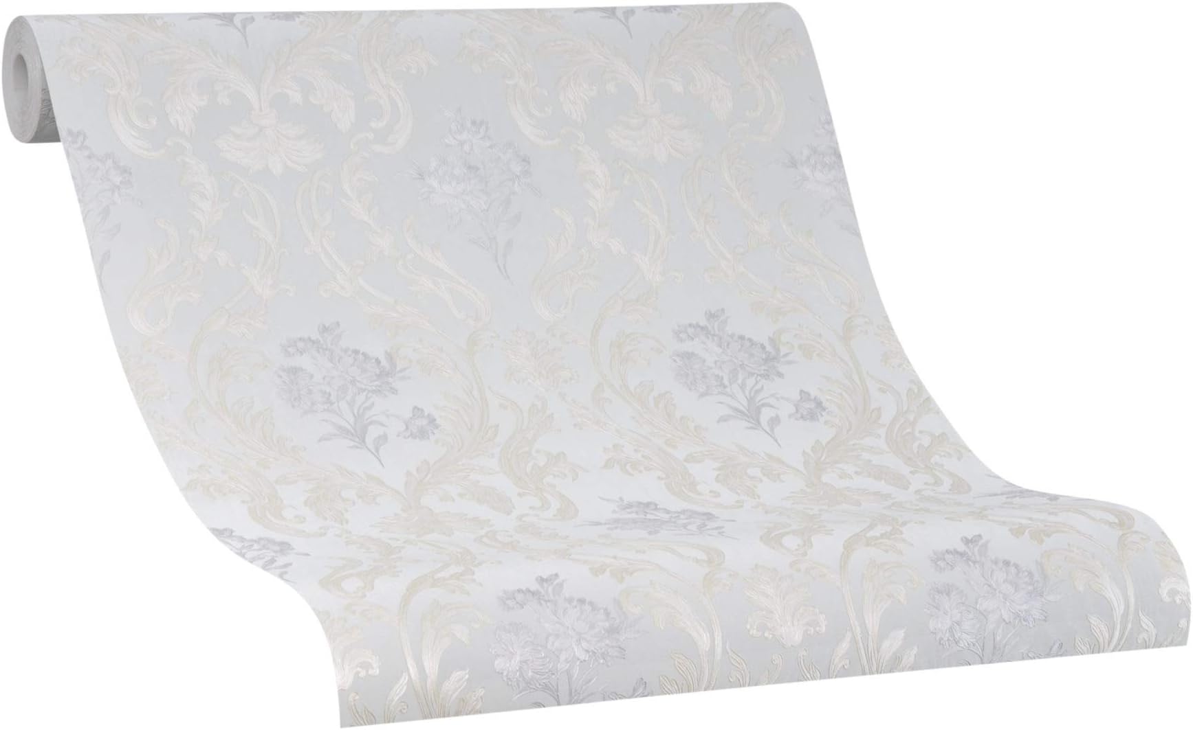 Marburg 30604 Wallpaper, Grey, Pearl, 10,05 x 0,53 m