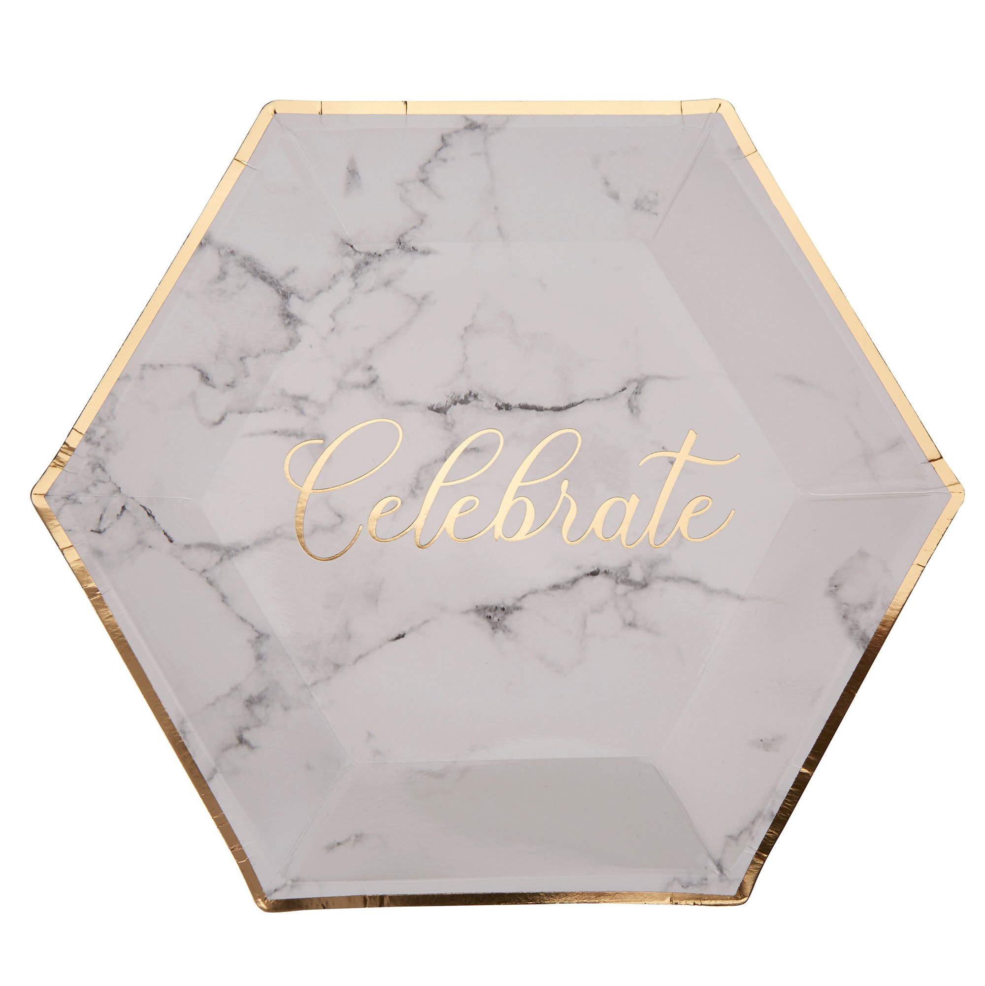 Neviti 772515 Scripted Marble Plate, Large