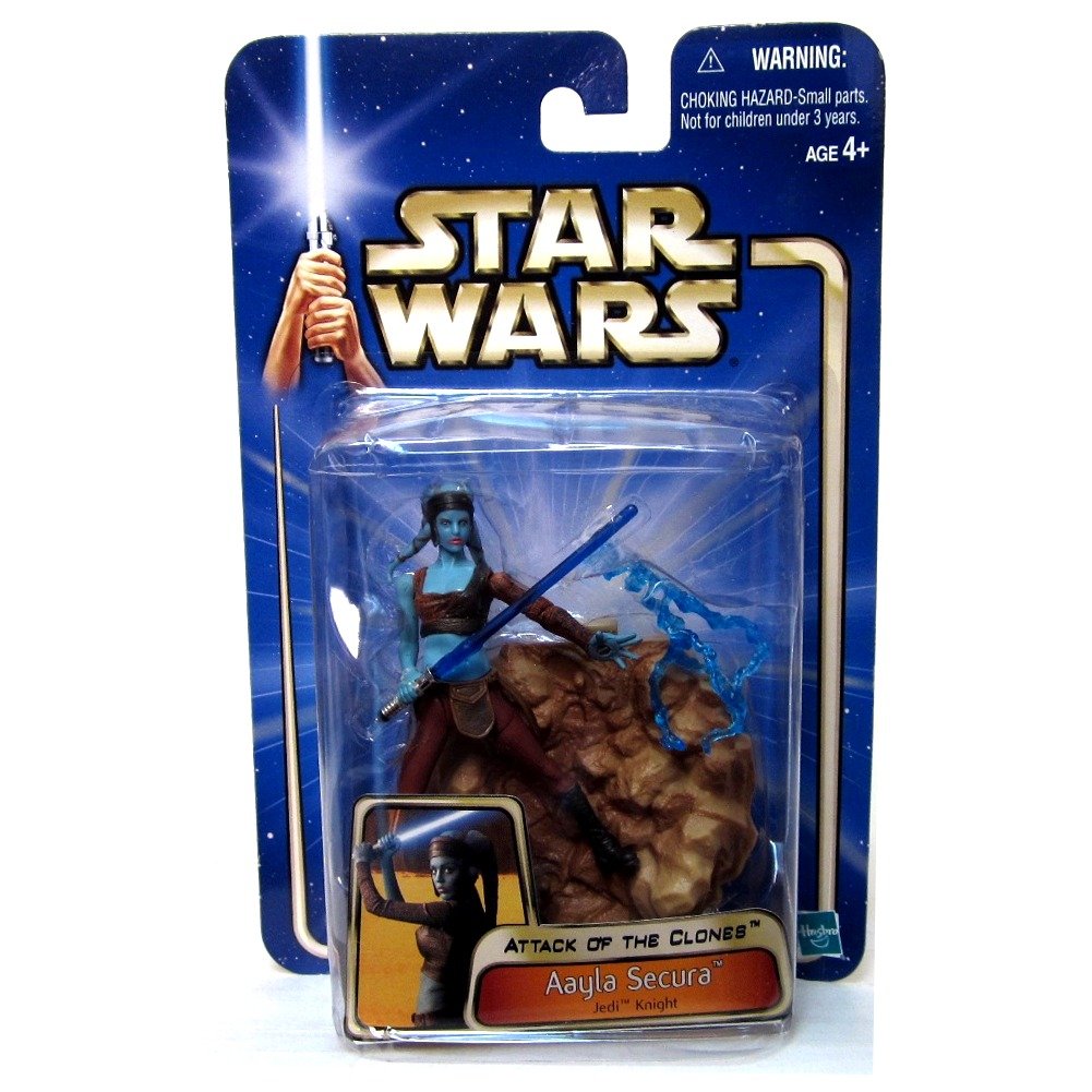 Hasbro 84928 Star Wars Aayla Secura Jedi Knight Figure - Attack Of The Clones