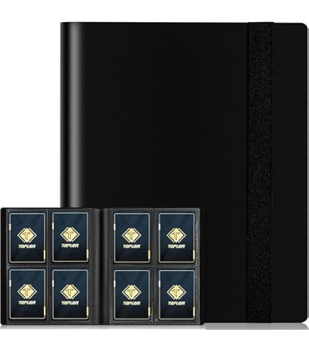 Ultra Pro - 9-Pocket Collectors Portfolio Card Binder - Black - View #10