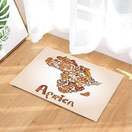 Amazon.de: Baddecken Für Geographie, Afrika Karte Ureinwohner