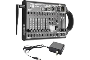 Ygybeyond Wireless DMX 192Controller,192Channel, DMX512, Controller, Stage Lighting Equipment & Accessorie For Dj, Ktv, Large Concert, DMX Light Controller (192 channel DMX-192)