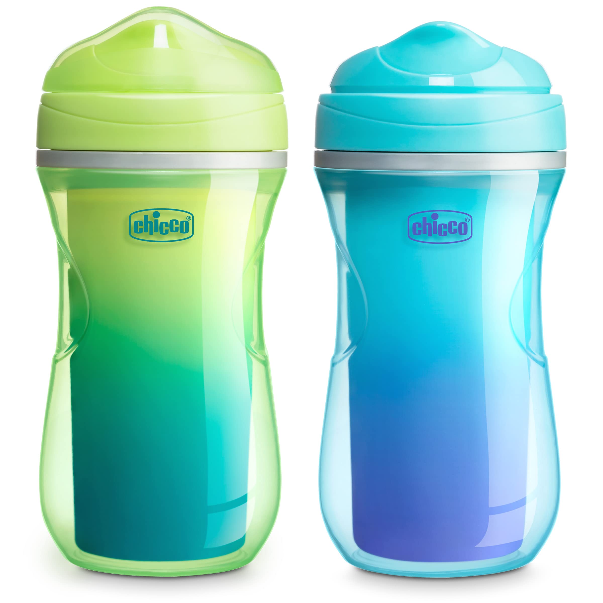 Photo 1 of (see images) Chicco Double-Wall Insulated Sippy Cup with Bite-Proof Rim Spout and Spill-Free Lid 9oz. | Top-Rack Dishwasher Safe | 