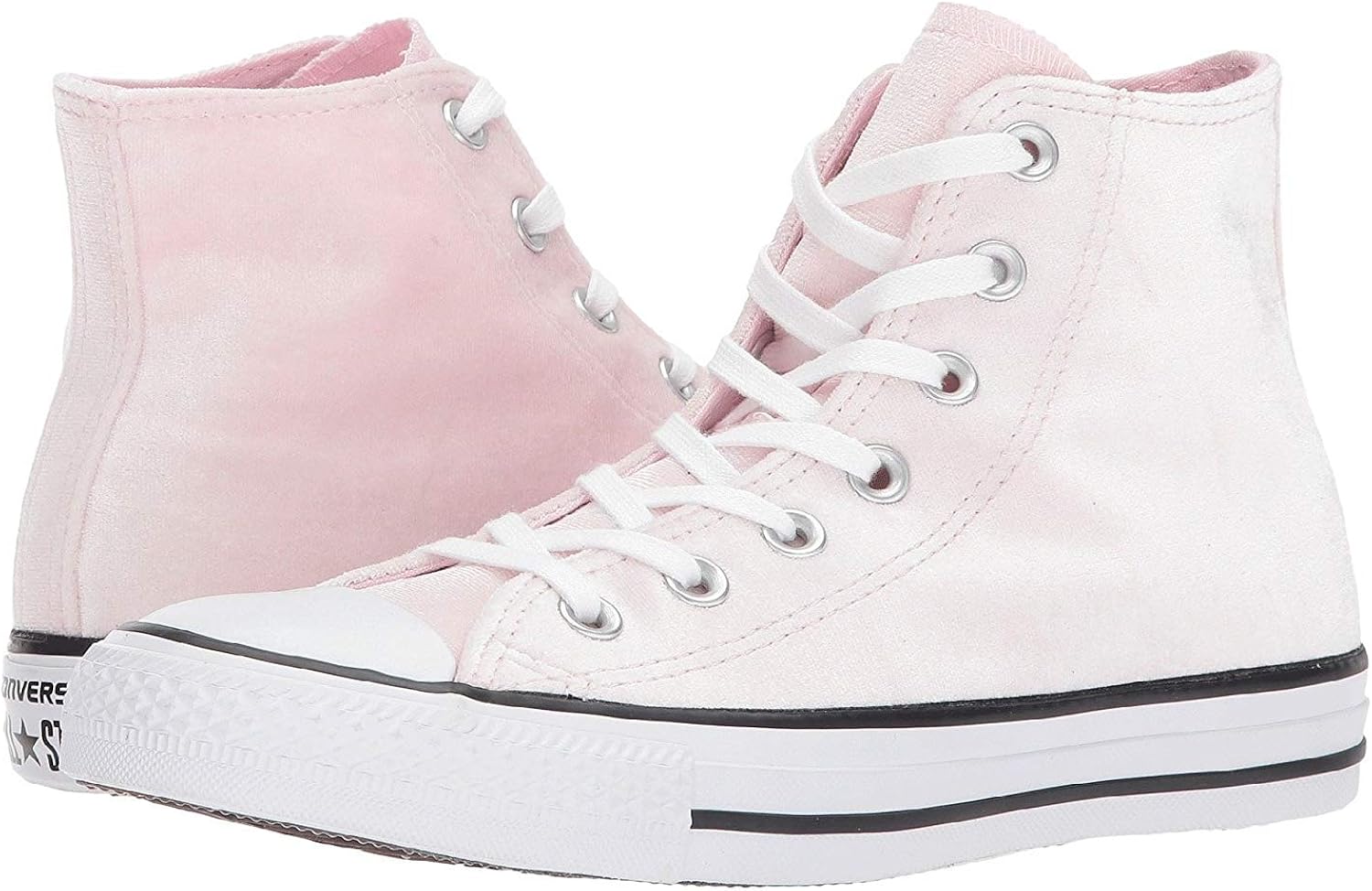 womens converse grey and pink