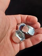 LLB M16 Locking Nyloc Hex Nut 16mm Galvanised Steel Zinc Box of 6 view 8