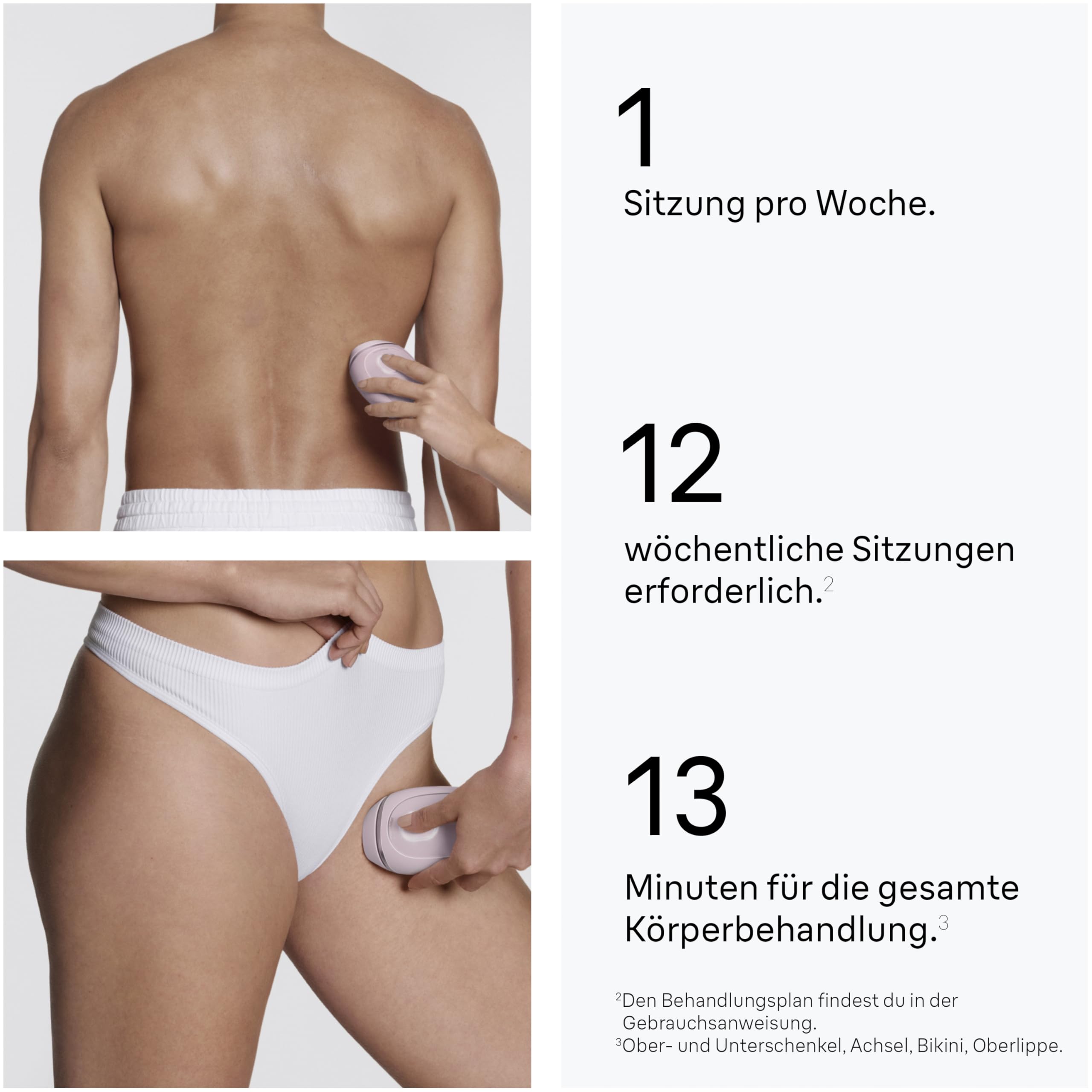 Braun Smart IPL Geräte Haarentfernung Silk·expert Mini — Dauerhafte Laser Haarentfernung für Zuhause, Designed in Germany — Inkl. Etui, Gesichtstrimmer und Gillette Venus Rasierer — PL1112, Rosa 4