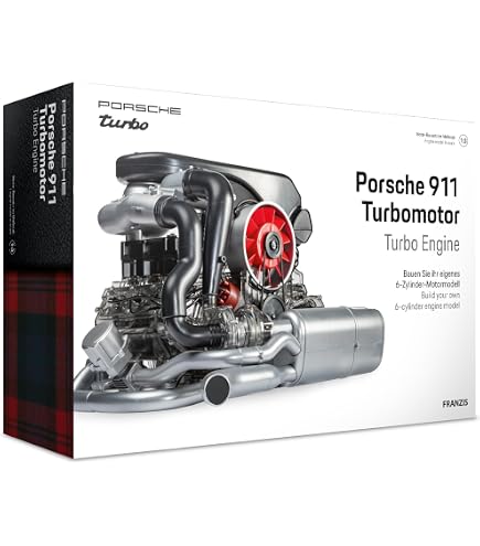 Amazon.com: Franzis Porsche Carrera Racing Engine Model Kit with