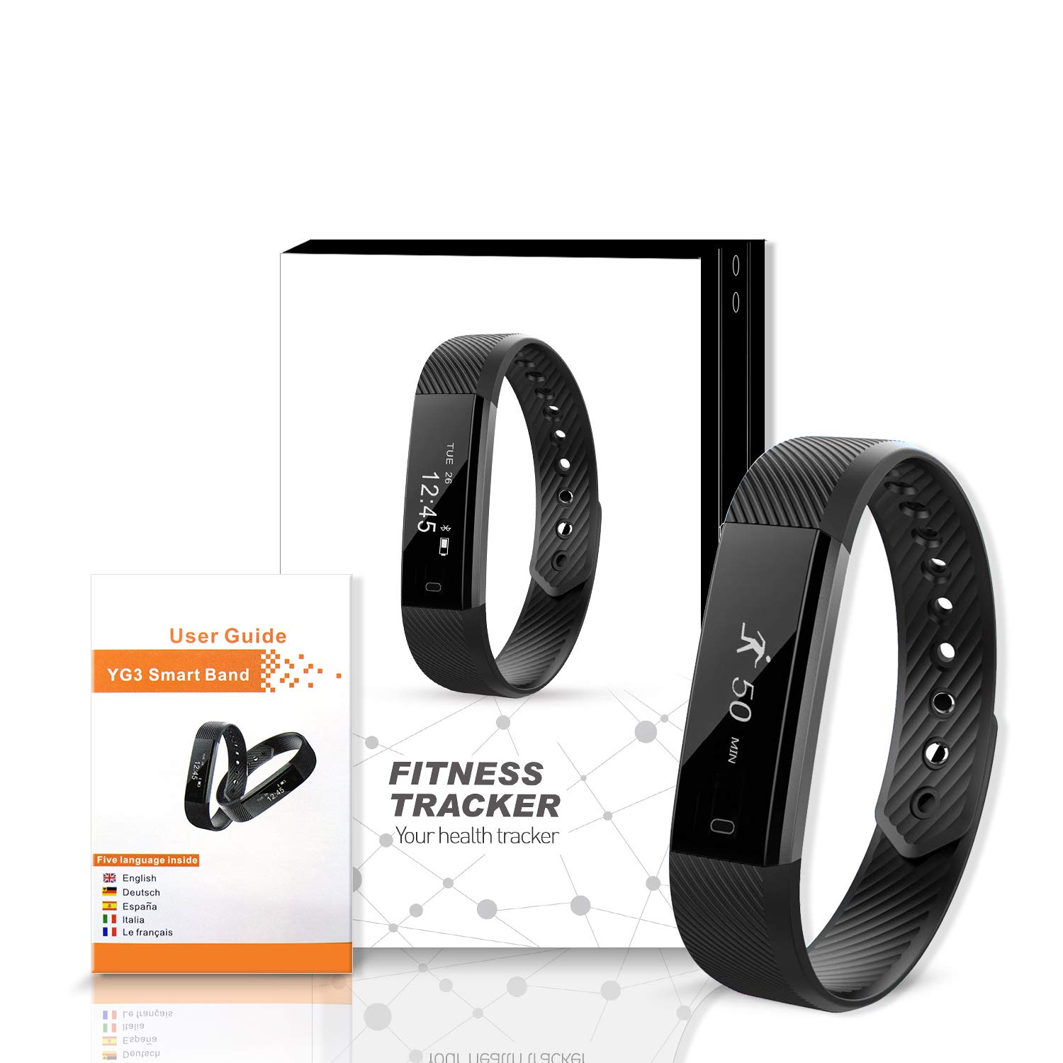 holyhigh yg3 fitness tracker band