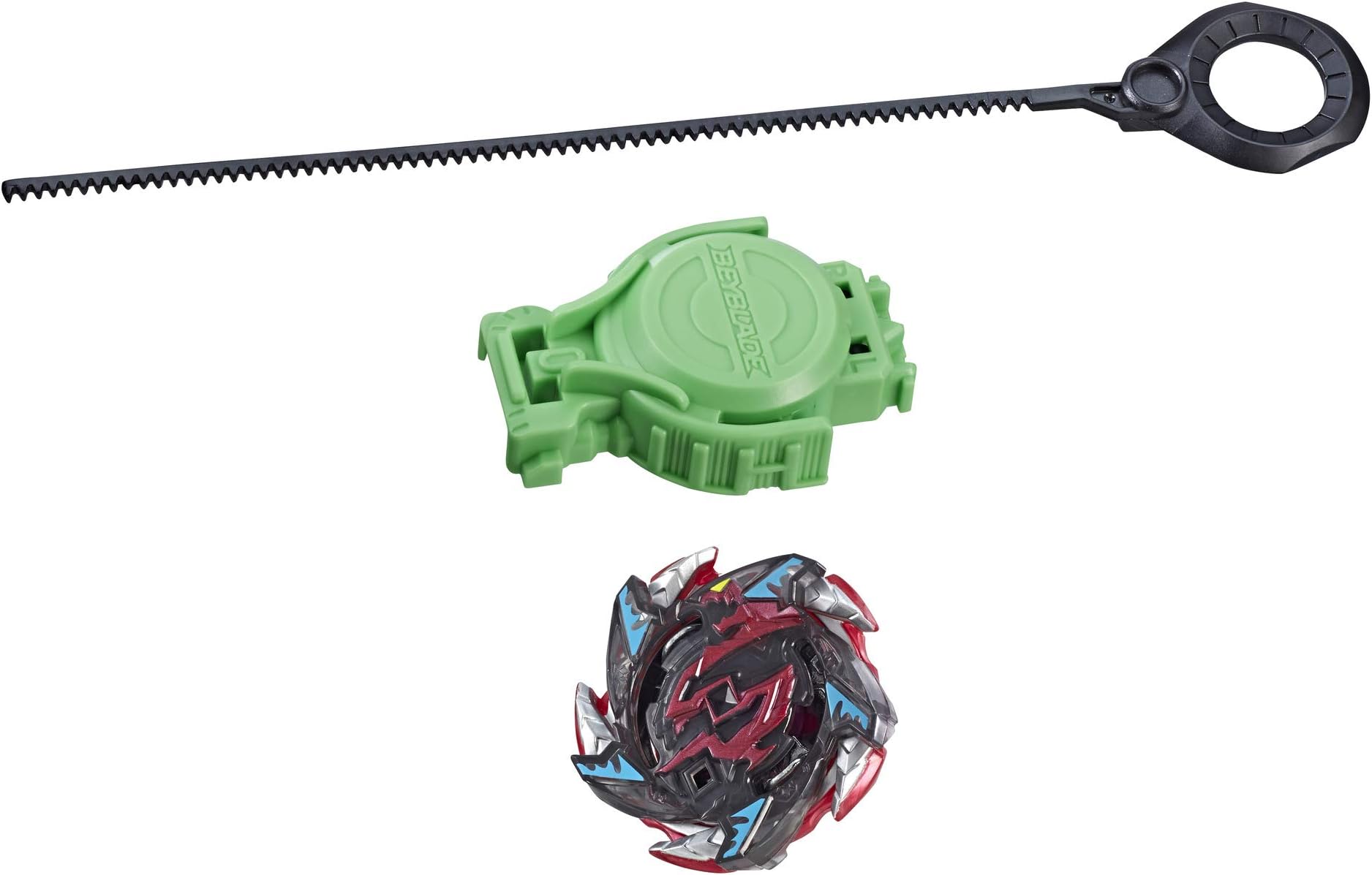 Beyblade Burst Turbo Slingshock Salamander S4 Starter Pack – Battling Top and Right/Left-Spin Launcher, Age 8+