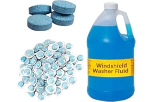 100PCS Windshield Washer Tablets, Windshield Washer Fluid Tablets pastille lave vitre auto Solid Concentrated Windshield Wash
