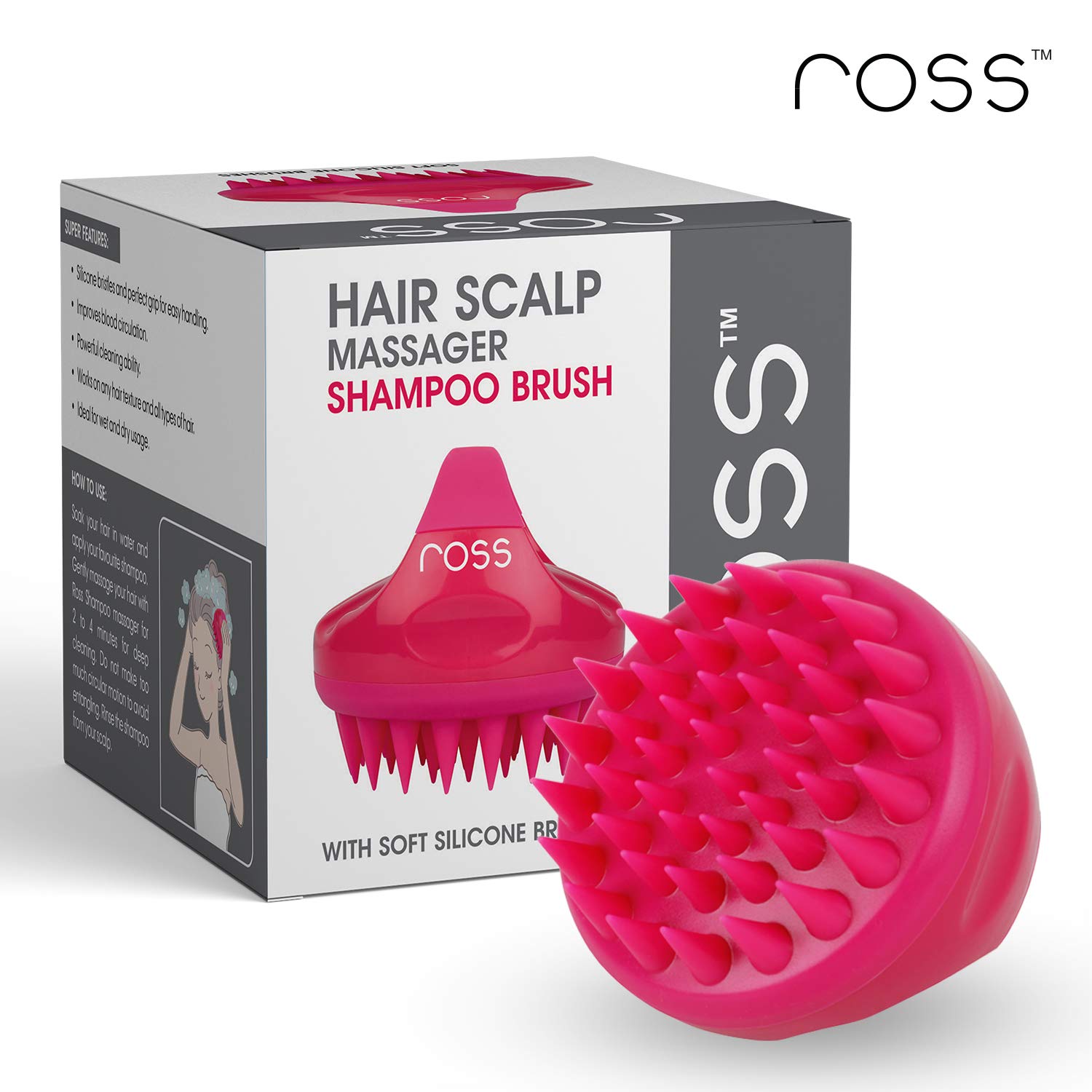 Shampoo brush india Clearance
