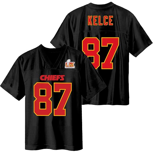 Amazon.com: Travis Kelce Kansas City Chiefs #87 Red Youth Home