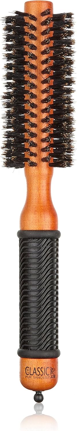 Sibel Classic 17 Round Wooden Hair Brush, 45 mm Diameter, 0.08 kg, Brown, 17/45 mm