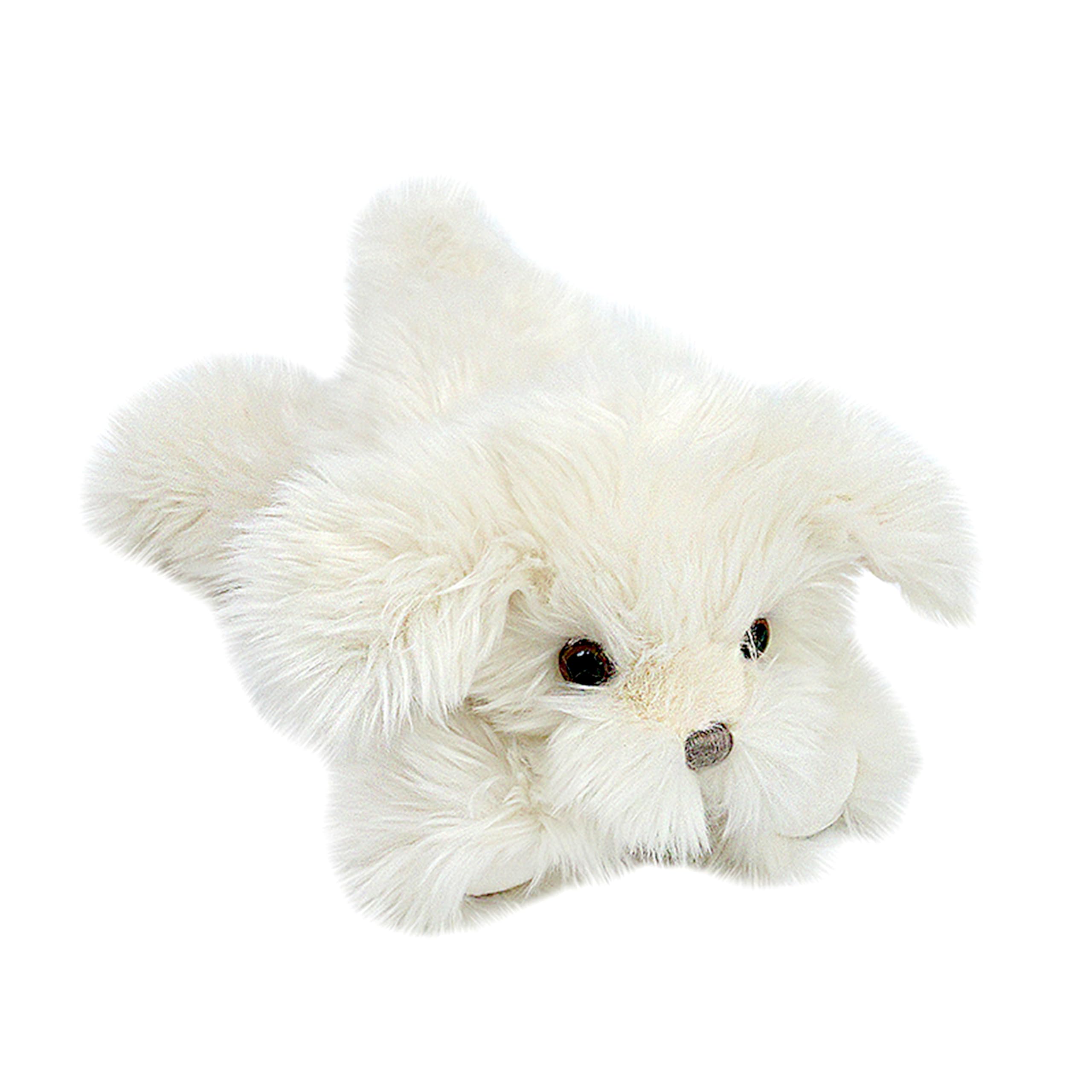 MON AMI Sugar The Maltese Puppy 11-Inch Stuffed Dog for Boys & Girls | Soft Cuddly Plush Toy | Playtime Companion | Nursery Décor | Gift for All Ages