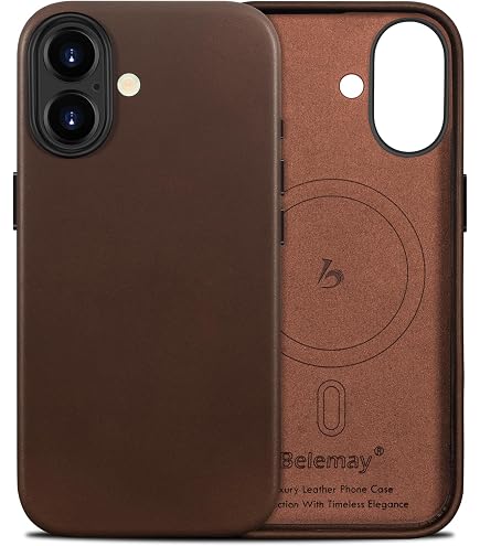 Amazon.com: BONAVENTURA (for iPhone 17 Diary Case, Shrink Leather