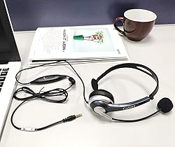 Callez 3.5mm Cell Phone Headset with Noise