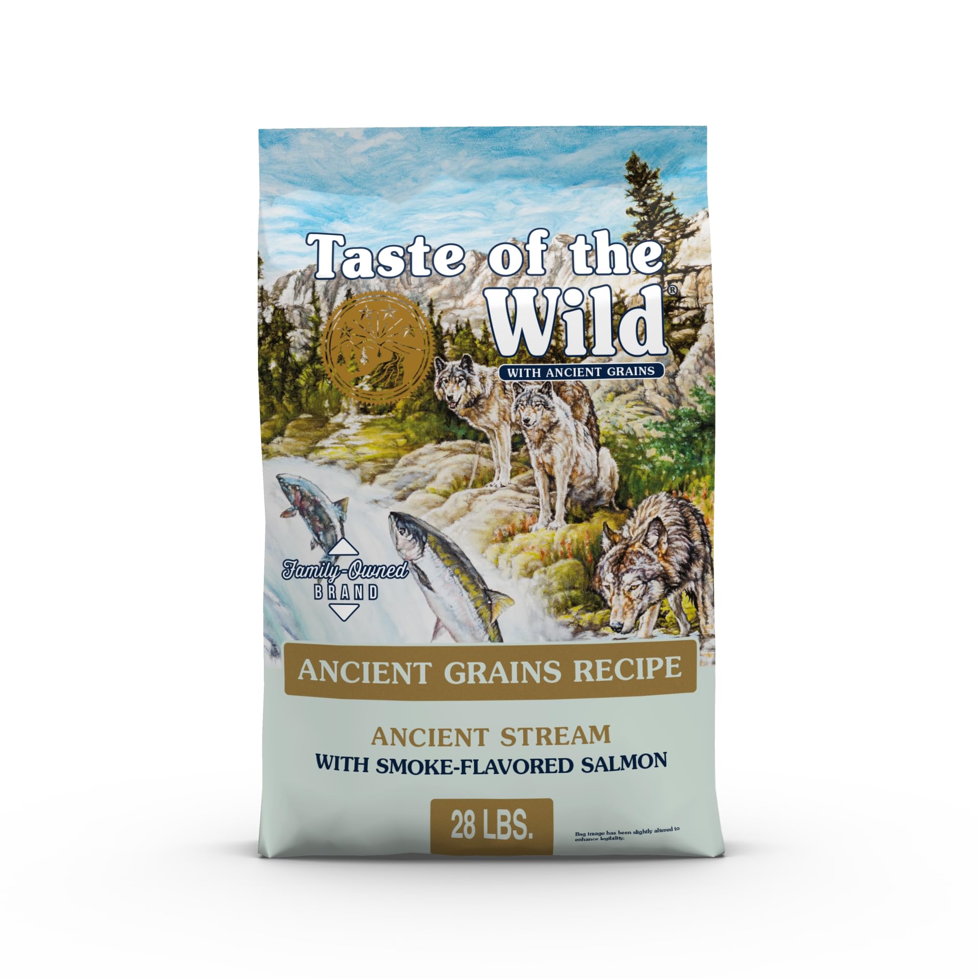 Taste Of The Wild Ancient Stream Canine Recipe With Smoke-Flavored Salmon And Ancient Grains 28lb Image
