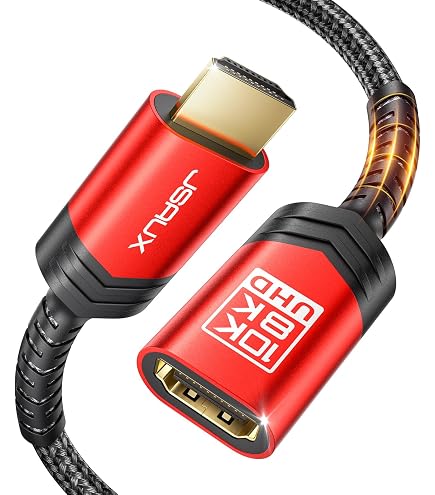 Amazon.com: Short 28AWG High Speed Male to Female HDMI Port