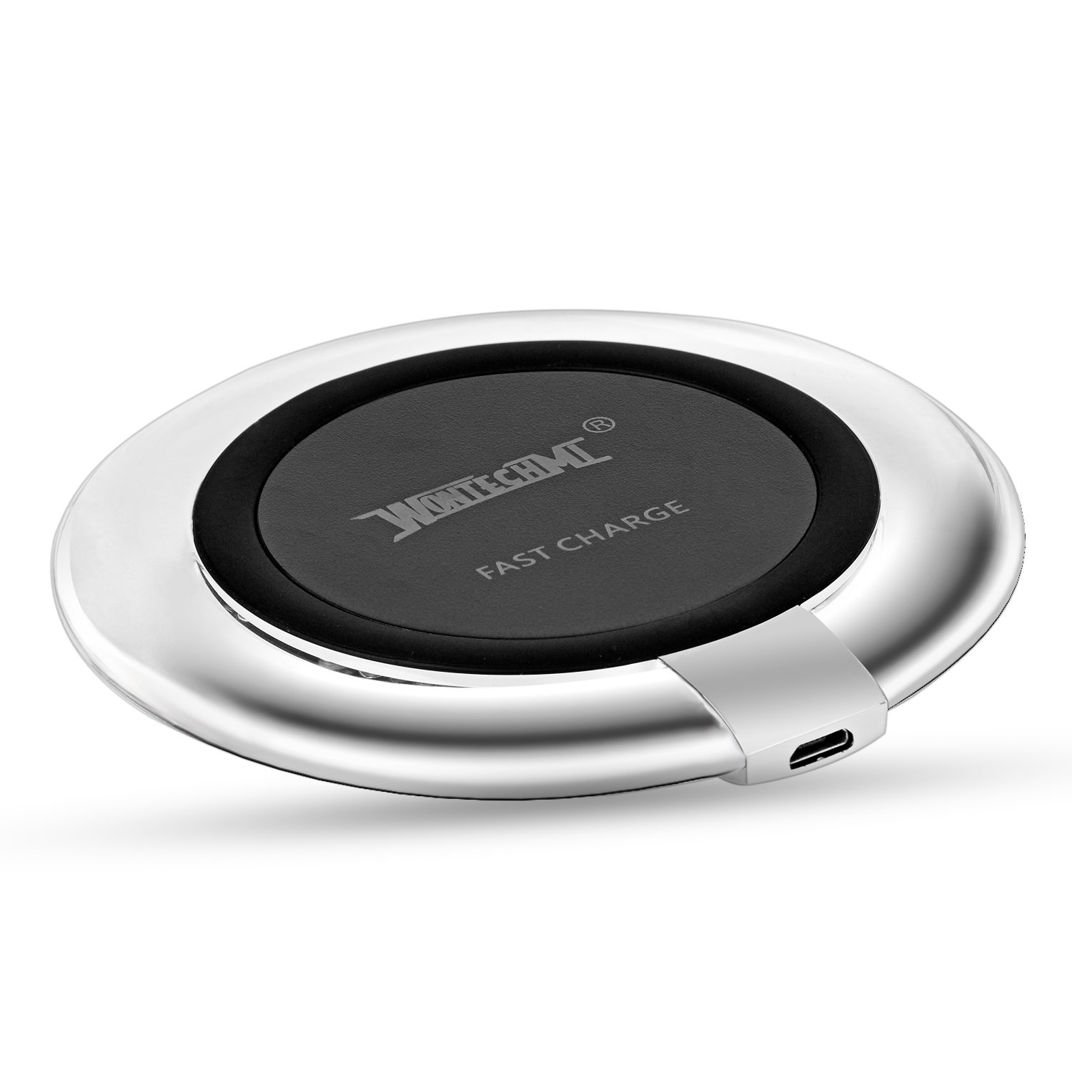 Fast Wireless Charger for iphone x iphone 8, Wontechmi Fast Charge QI