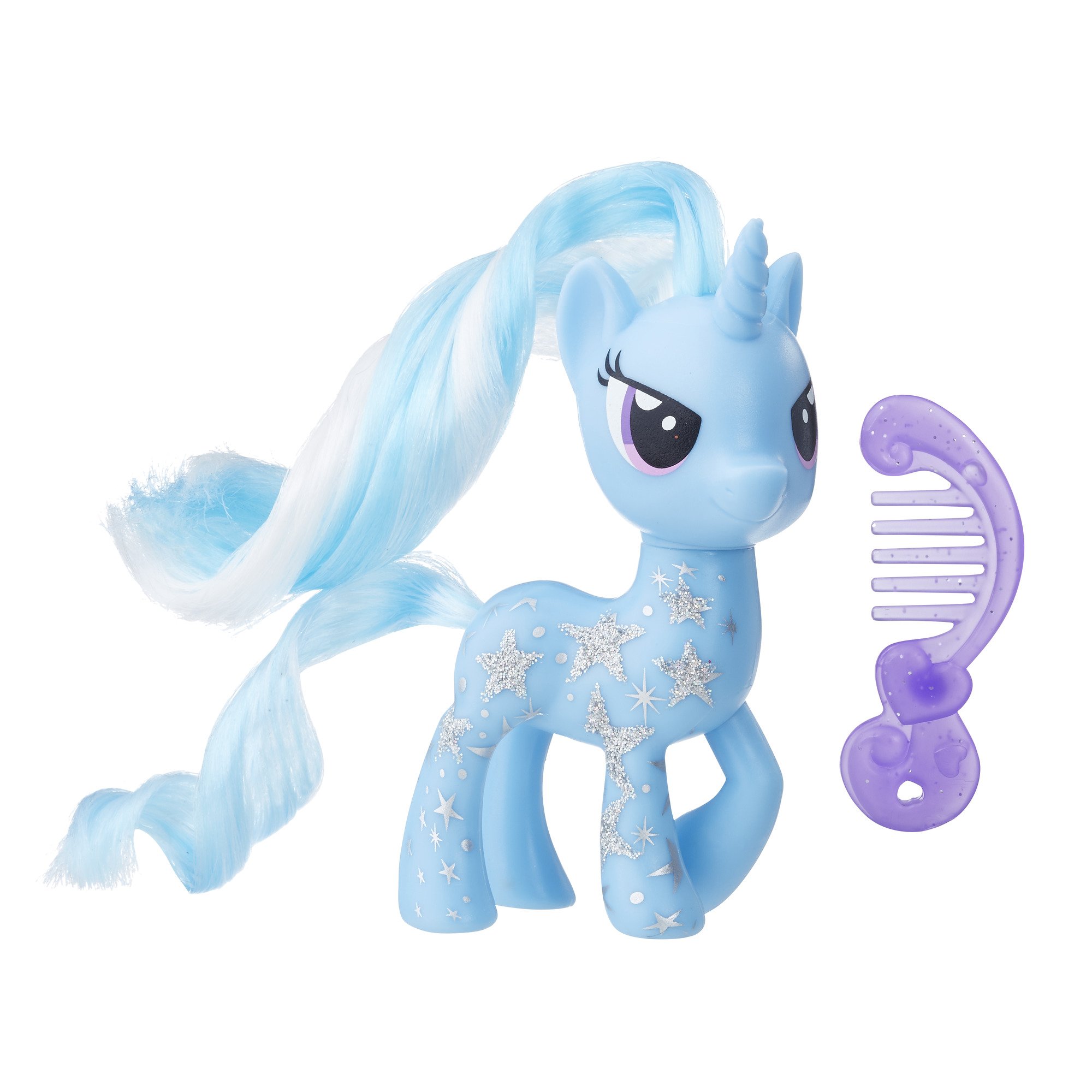My Little Pony Trixie Lulamoon Glitter Design Pony Figure