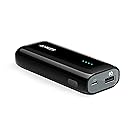 Power Bank, Anker Astro E1 5200mAh Portable Charger Candy bar-Sized Ultra Compact External Battery with High-Speed Charging PowerIQ Technology (Black)