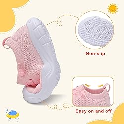 LeIsfIt Toddler Girls Boys Shoes Lightweight