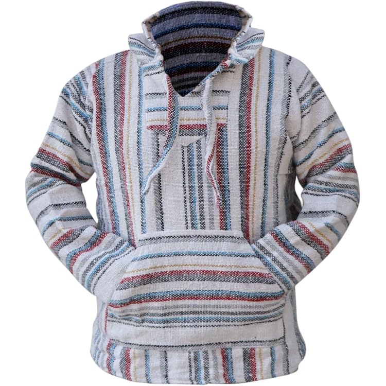 Amazon.com: Del Mex Mexican Baja Hoodie Sweatshirt Pullover