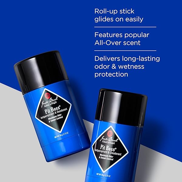 JACK BLACK PIT BOSS ORIGINAL ANTIPERSPIRANT & DEODORANT MEN – 2.75 OZ