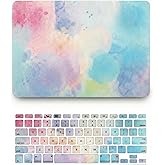 KECC Compatible with MacBook Pro 16 inch Case 2025 2024 2023 2022 2021 Release M4 M3 M2 M1 A3403 A3186 A2991 A2780 A2485 Protective Plastic Hard Shell + Keyboard Cover, Blue Mist