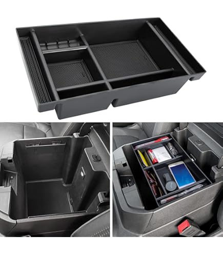 thumbnail image 2 of 2024 Silverado Accessories EDBETOS Glove Box Organizer For 2022-2025 Silverado/Sierra - 4 Compartment Storage Divider Compartment Divider Insert 2 of 11