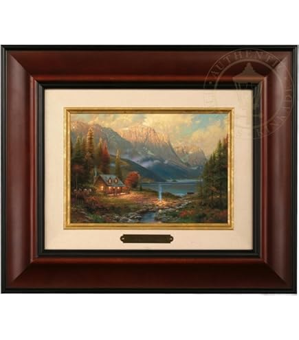 Amazon.com: Thomas Kinkade St. Nicholas Circle Brushwork (Burl