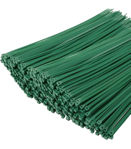 Bridas Verdes De 8 Pulgadas (paquete De 100), Resistencia A