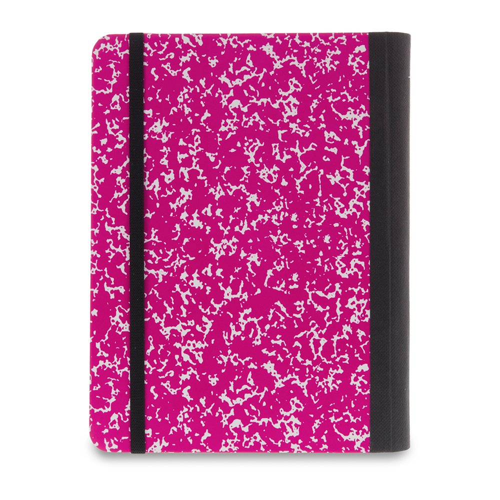Verso Kindle Case - Scholar Classic Pink Composition Book Folio Style Protective Case for Amazon Kindle (fits Kindle Paperwhite, Kindle, and Kindle Touch), Pink